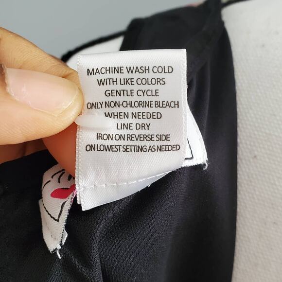 Three Pink Hearts Sleeveless Floral Blouson Dress Junior 11 - Picture 8 of 9